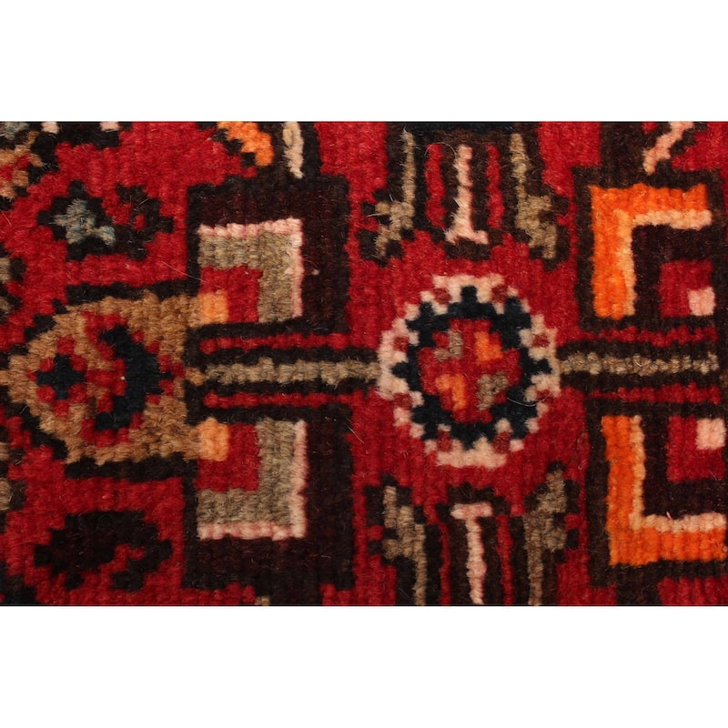 ECARPETGALLERY Hand-knotted Andelz Red Wool Rug - 3'11 x 6'0