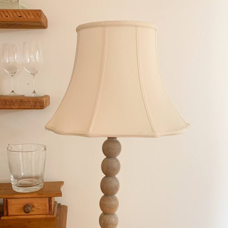 Modified Softback Lampshade with Washer Fitter, Egg