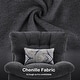 preview thumbnail 39 of 37, MCombo Swivel Accent Chair, Modern Tufted Upholstered Armless Chairs, Wide Seat Single Sofa Chair