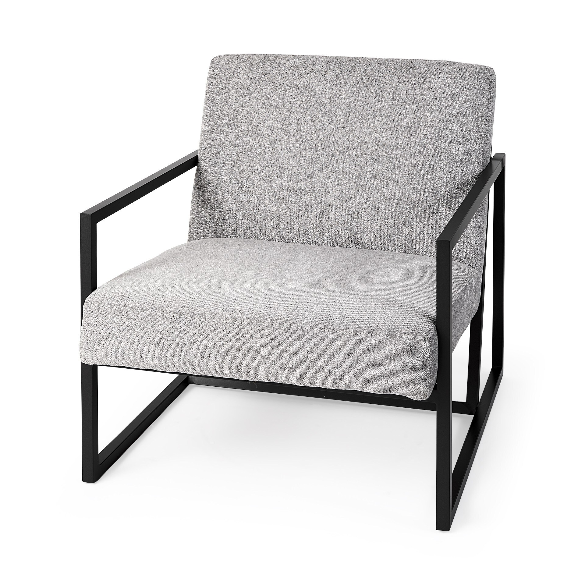 Geo Modern Gray And Black Accent Or Side Chair Geo Modern Gray And Black Accent Or Side Chair