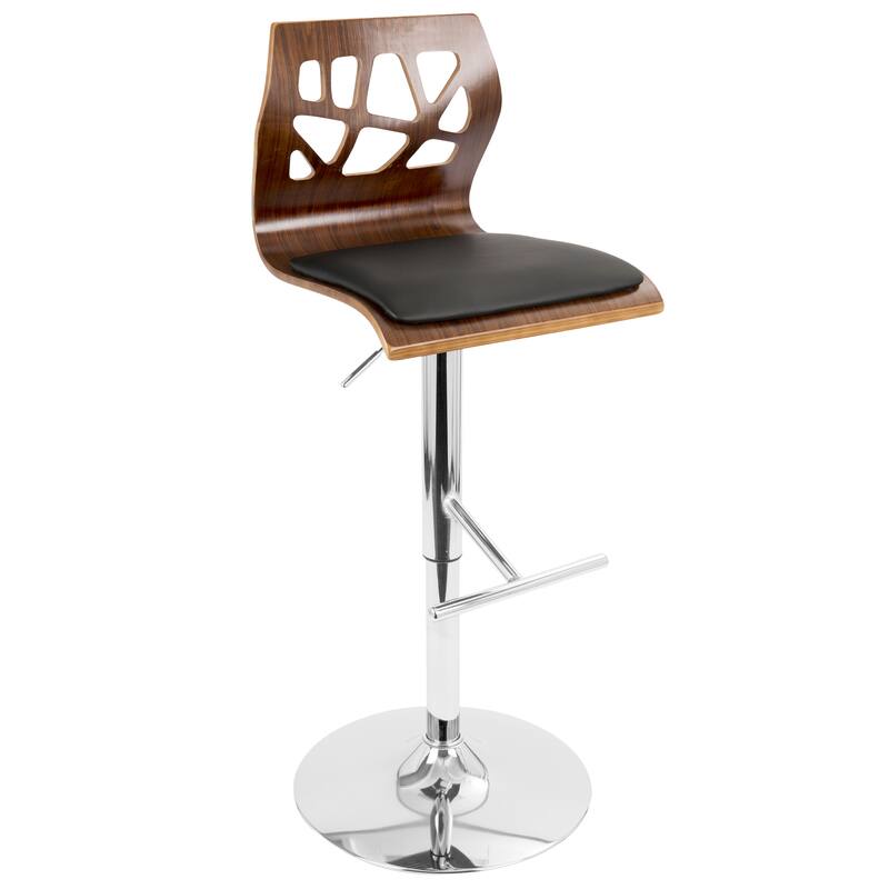 Carson Carrington Sala Adjustable Bar Stool with Straight T Footrest (Set of 3)