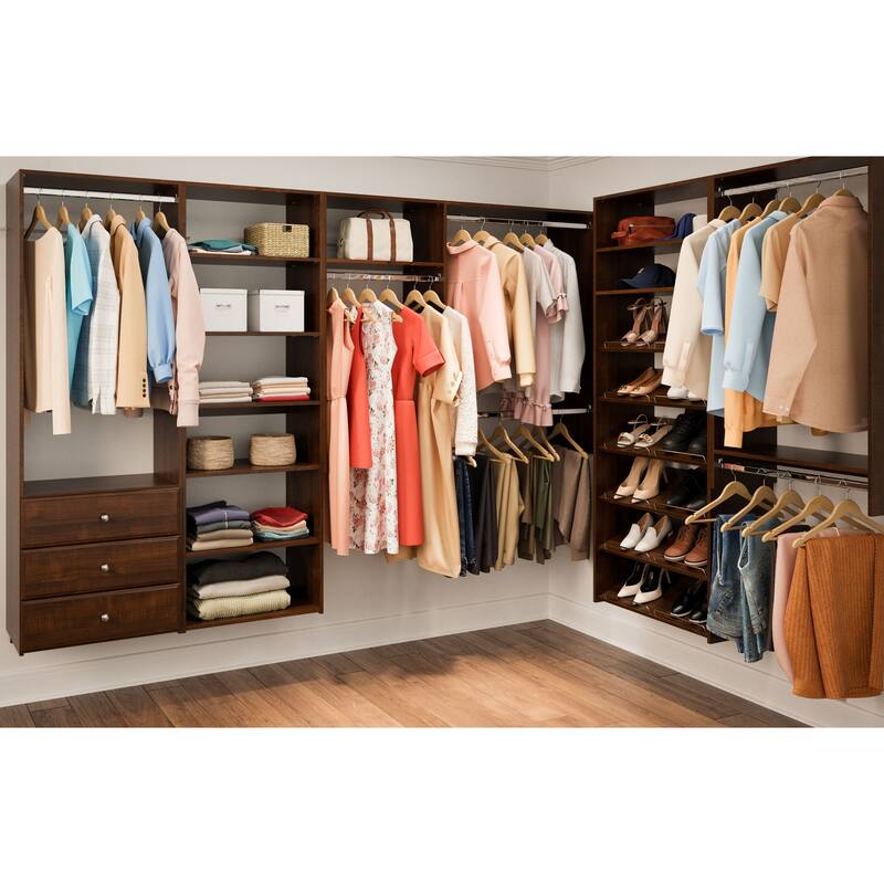 Easy Track Essential Shelf Laminate Tower Kit