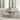 Furniture of America Juniper 5-Piece Light Grey Wood Extendable Dining Table Set