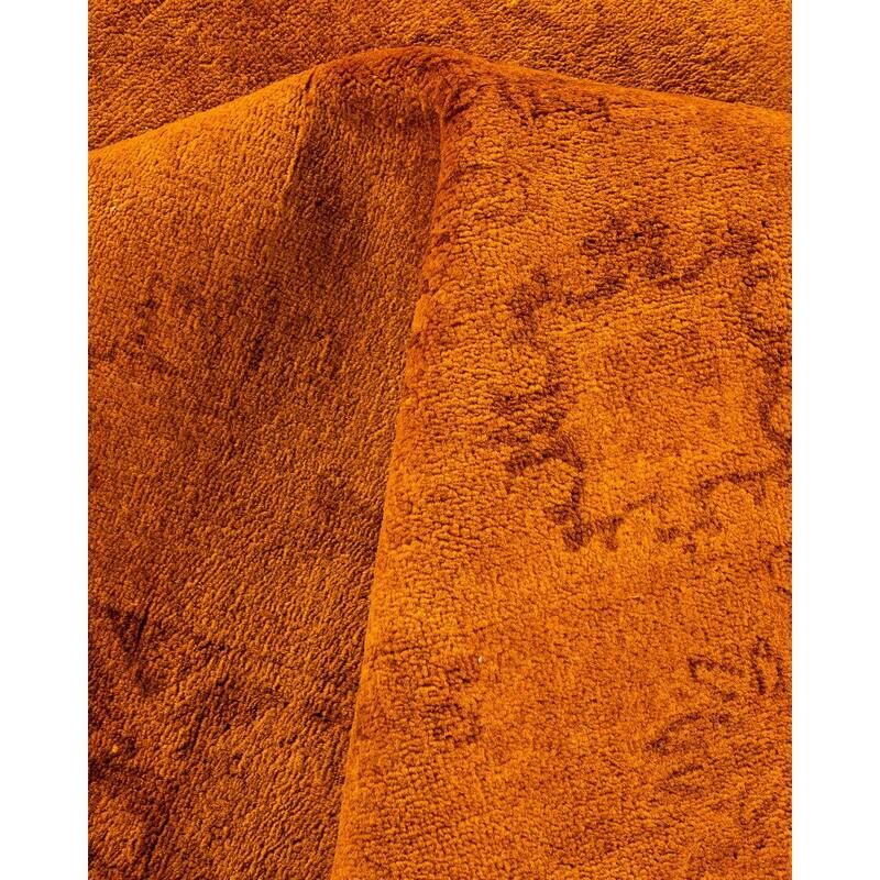 Vibrance, One-of-a-Kind Hand-Knotted Area Rug - Gold, 8' 3" x 10' 4" - 8' 3" x 10' 4"