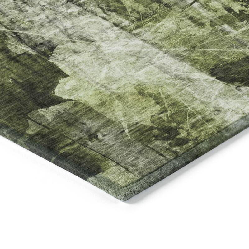 Paz Garden-Inspired Weather Resistant Timeless Fusion Outdoor Rug