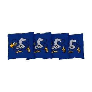 Dickinson State DSU Blue Hawks Blue Cornhole Bags