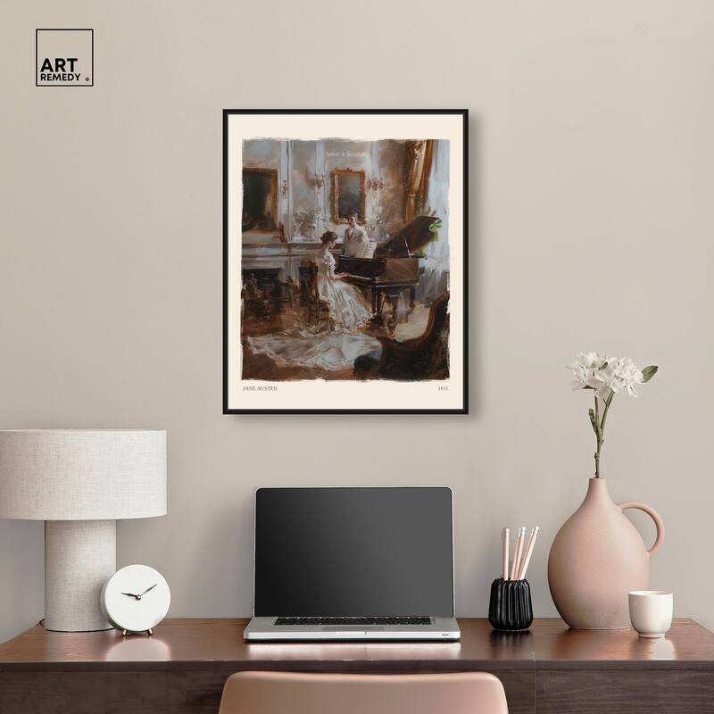 Sense and Sensibility Scene Canvas by Art Remedy