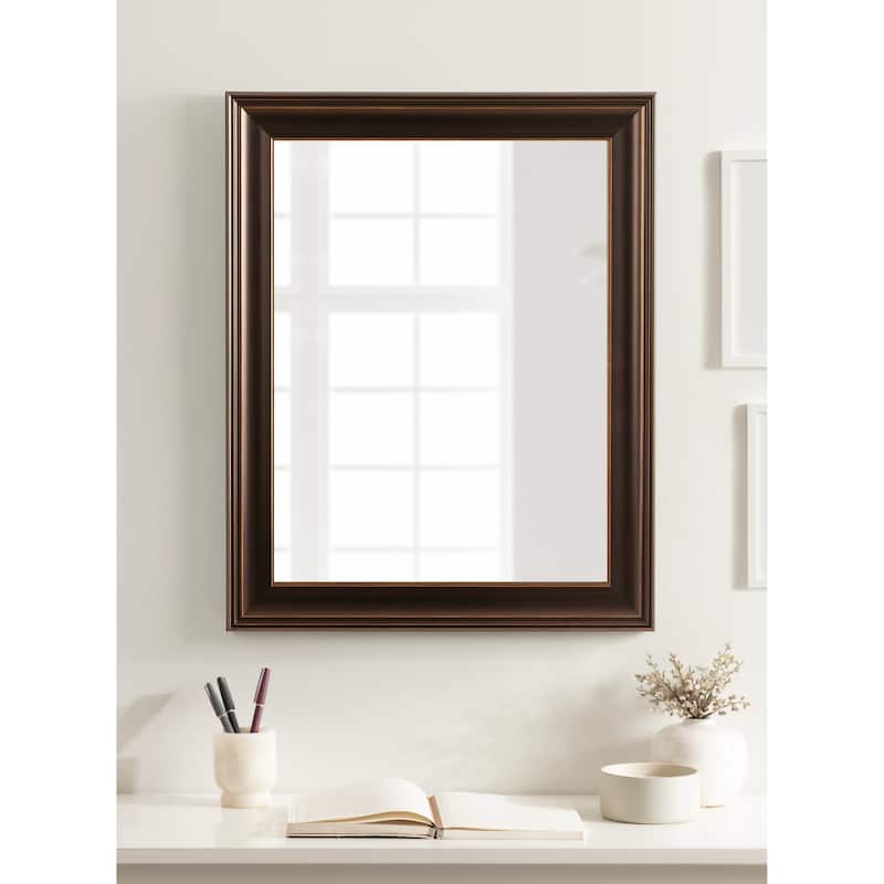 Kate and Laurel Galiano Rectangle Bathroom Wall Mirror