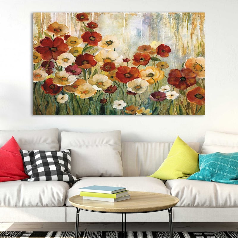 "Garden View" by Carol Robinson Print on Canvas