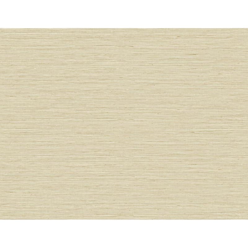 DuPont Tedlar Edmond Faux Sisal High Performance Vinyl Unpasted Wallpaper - 27 in. W x 27 ft. L - Barley