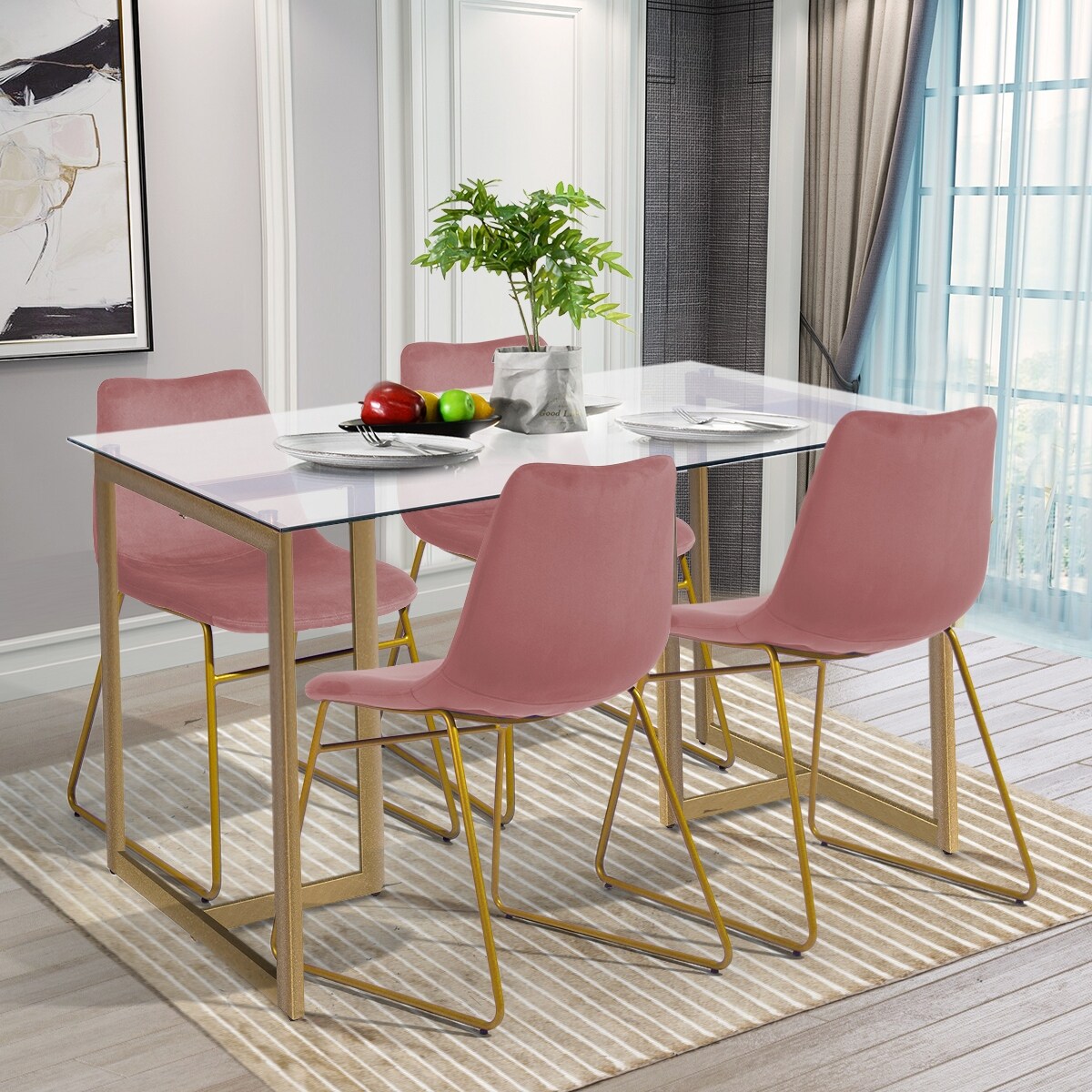 Homy Casa 5 Piece Dining Set On Sale Bed Bath Beyond