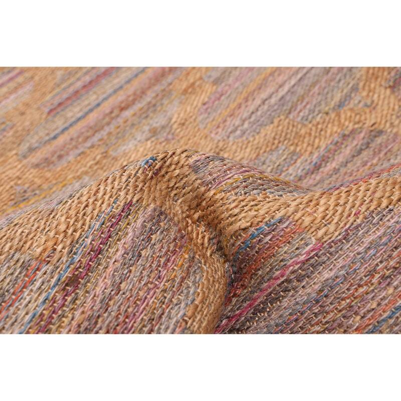 ECARPETGALLERY Flat-Weave Palas Denizli Tan Kilim - 5'3 x 7'5