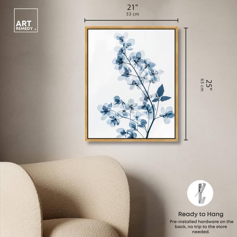 Lucent Bloom II Canvas by Art Remedy