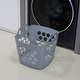 preview thumbnail 9 of 21, Flexible Plastic Laundry Basket - Square Storage Hamper with Side Handles for Easy Carrying - 28 Litter