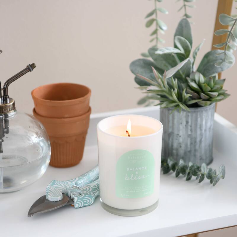 Beautifully Balanced Lidded Glass Scented Candle