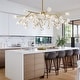 preview thumbnail 16 of 26, Modern Sputnik Chandelier Gold Glam K9 Crystal Chandelier Pendant Light