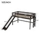 preview thumbnail 28 of 46, Low Loft Bed with Ladder and Slide