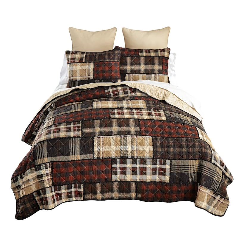 Donna Sharp LJ Plaid Cotton Quilt Collection