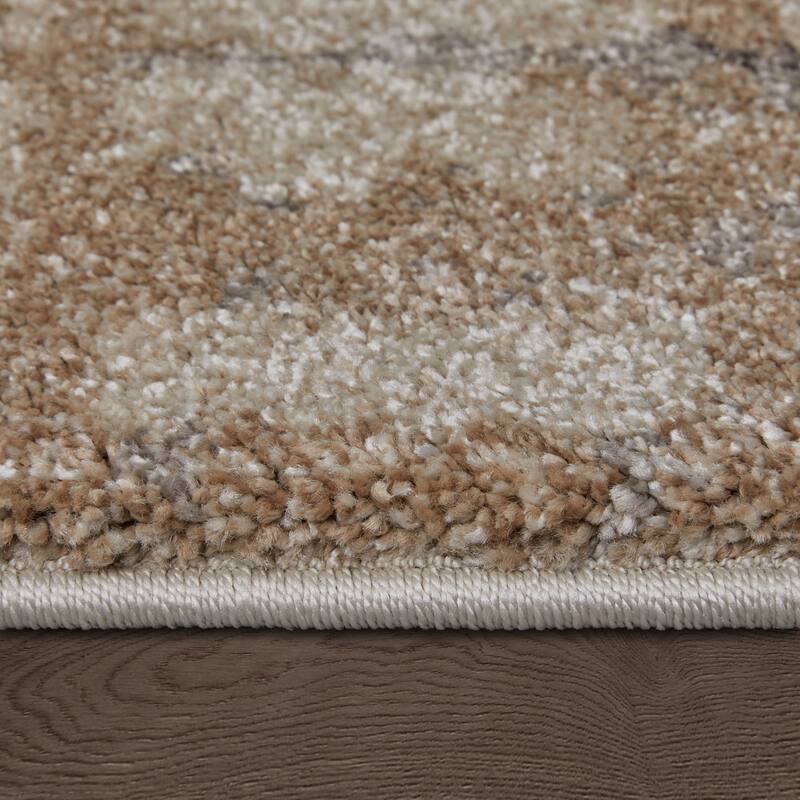Peavy R39QB Abstract Modern Area Rug