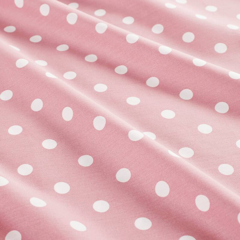 Intelligent Design Polka Dot Printed 100% Cotton Sheet Set