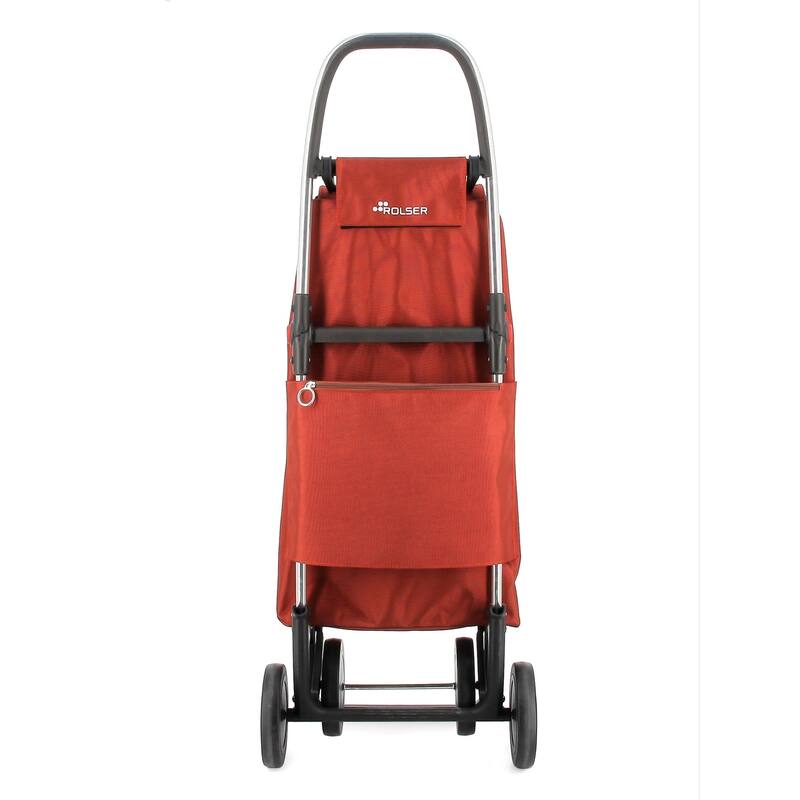 Rolser I-Max MF 4 Wheel Foldable Shopping Trolley - 15.35 in. W x 41.34 in. H x 12.6 in. D