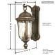 preview thumbnail 6 of 5, The Great Outdoors Havenwood 3 Light 22" Tall Outdoor Wall Sconce with