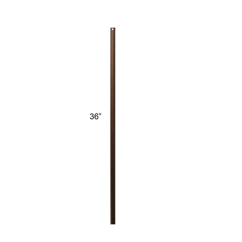 River of Goods Copper Extension Downrod - 36" - Copper