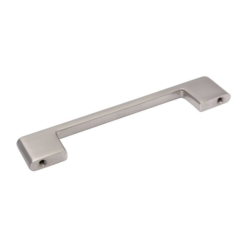 Utopia Alley Taylor Pull Handle-Brushed Nickel Drawer Drop Pull Handles, 5.0" Center to Center