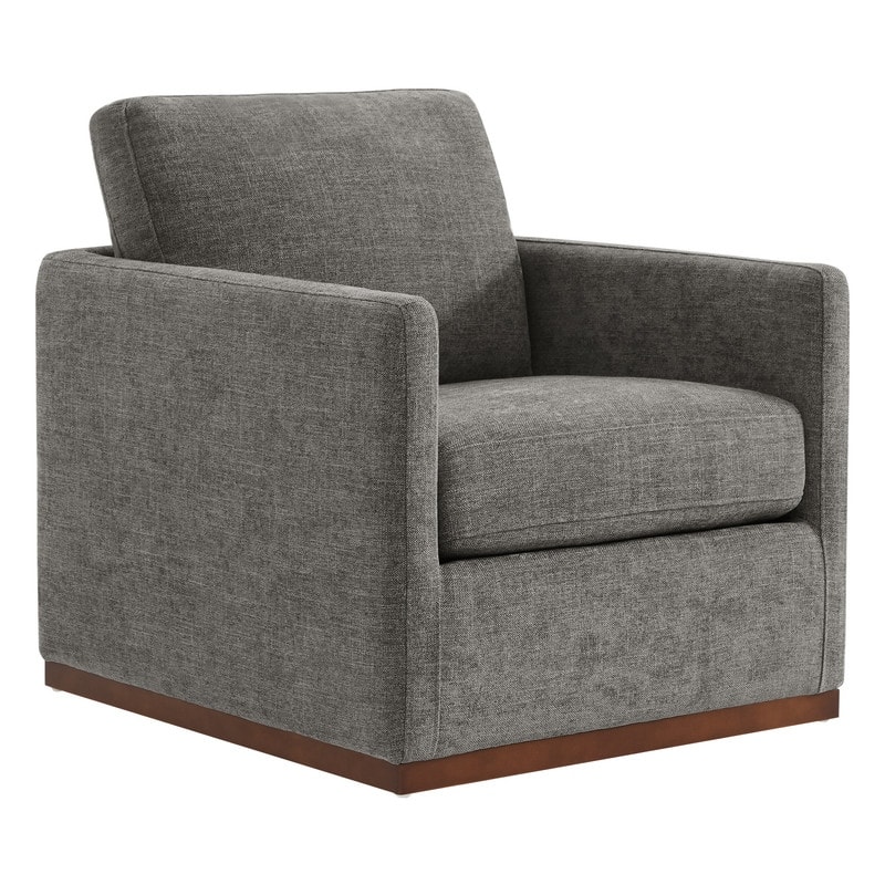 Spruce & Spring Shane Modern Swivel Accent Arm Chair
