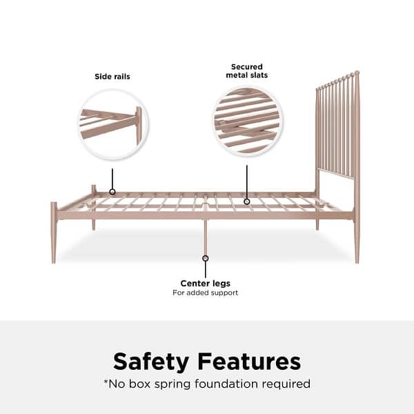 The Curated Nomad Hillard Modern Metal Bed Bed Bath & Beyond 21906894