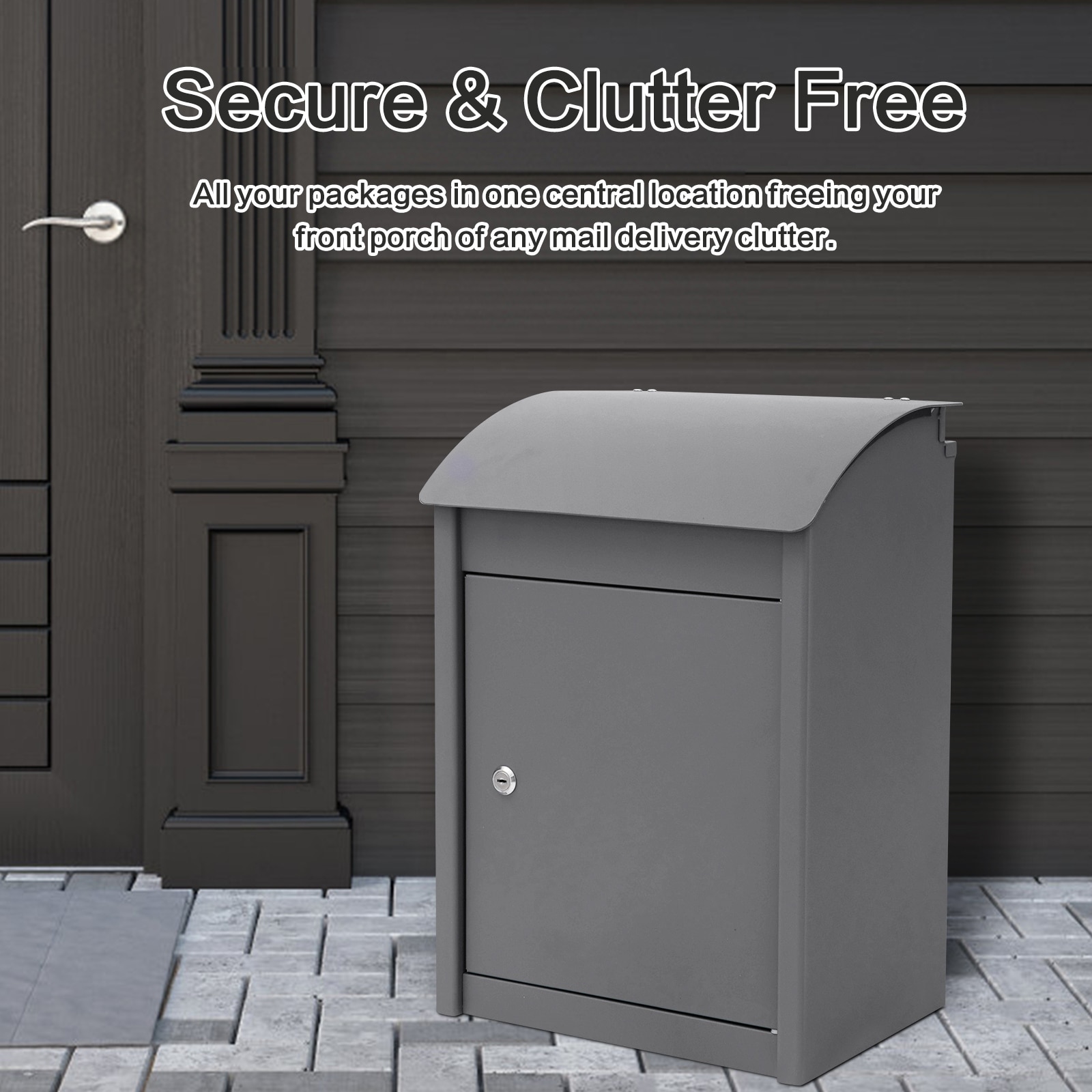 Gustaf Rear Retrieval Free Standing Outdoor Large Post Box