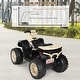 preview thumbnail 60 of 80, Costway 12V Kids 4-Wheeler ATV Quad Ride On Car w/ LED Lights Music - 42''x25.5''x29''(LxWxH)