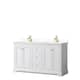 Option White, Gold Trim, White Quartz Top