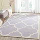 preview thumbnail 8 of 86, SAFAVIEH Handmade Cambridge Rosy Modern Moroccan Wool Rug 3' x 5' - Lavender/Ivory