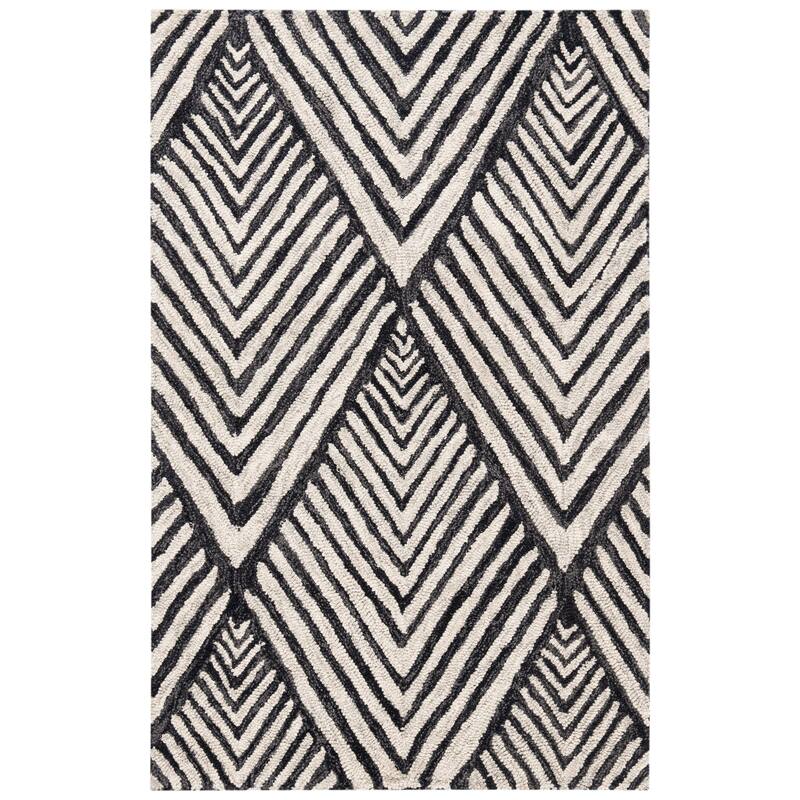 SAFAVIEH Handmade Micro-Loop Hinderike Wool Rug