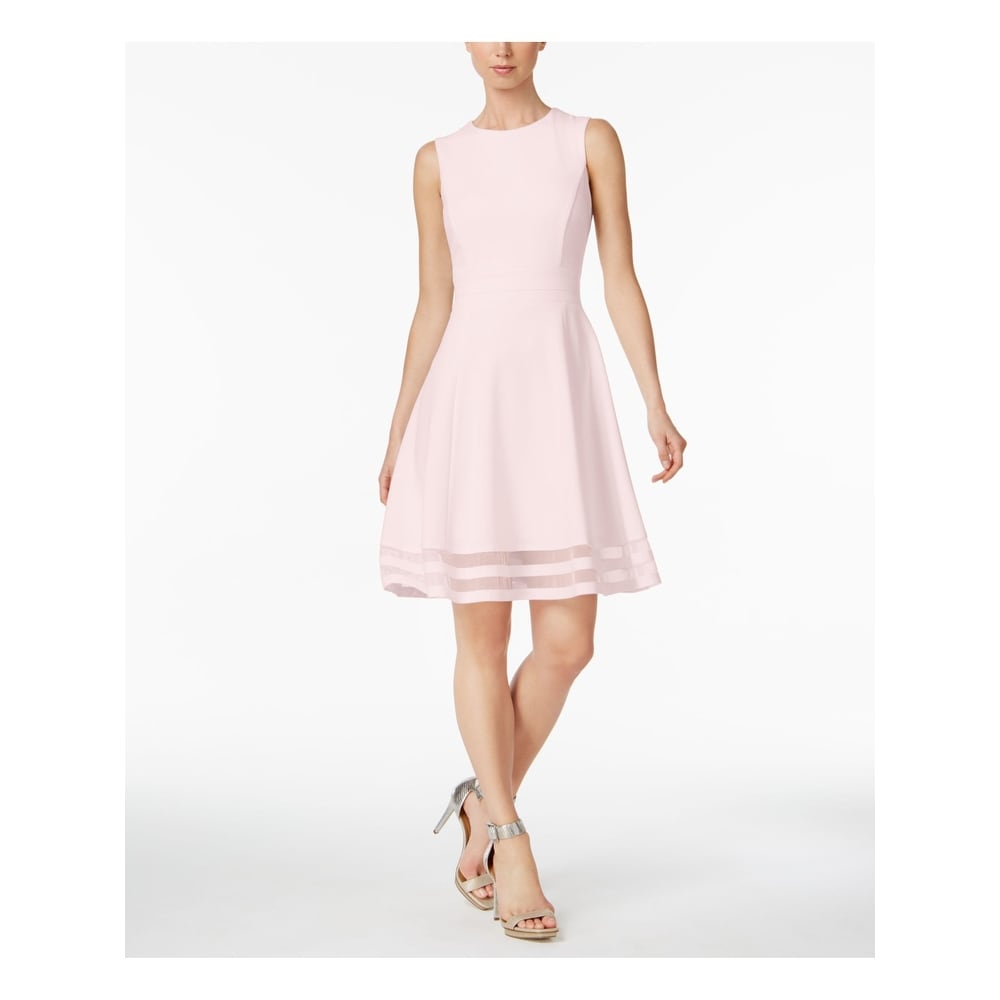 Calvin klein blush dress clearance