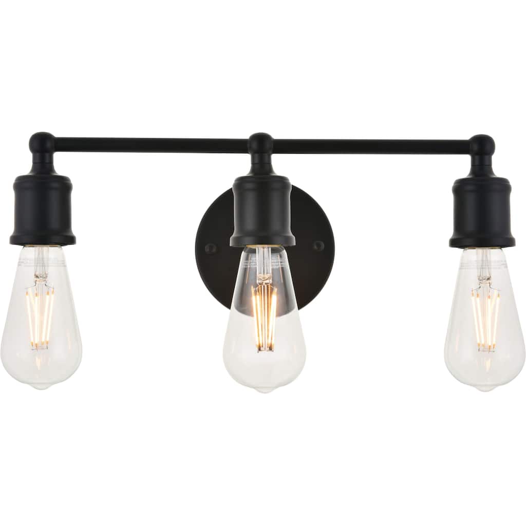 Bellevue EGBF94944 Petersen 3 Light 15" Wide Bathroom Vanity Light