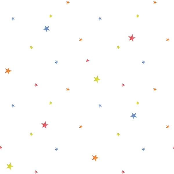 dimension image slide 0 of 2, Galerie Wallcoverings Tiny Tots 2 Stars Non-woven Matte Wallpaper Roll
