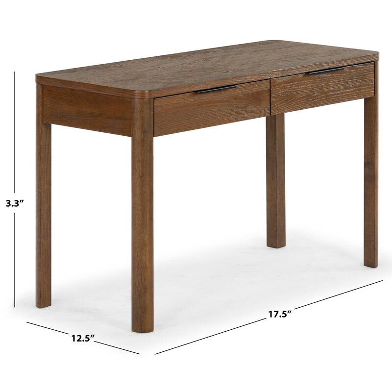 SAFAVIEH Couture Gabrietta 2 Drawer Wood Desk