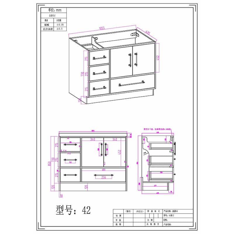Victoria 72'' Freestanding Vanity with Double Reinforced Acrylic Sink - 71.5
