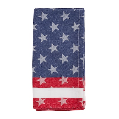 Table Napkins With Americana Design (Set of 4) - 20"x20"