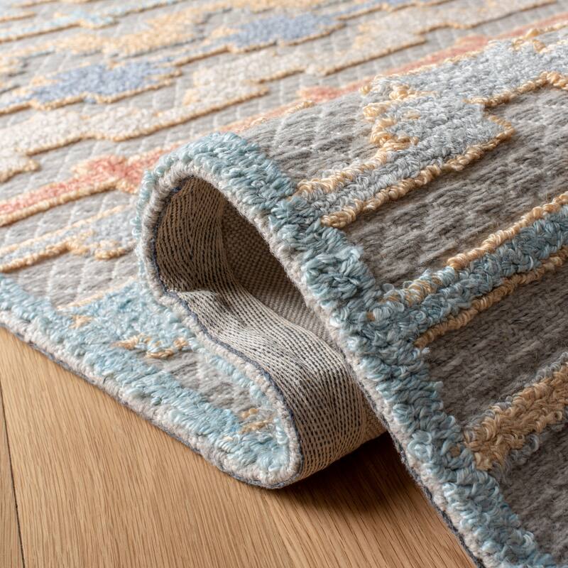 SAFAVIEH Handmade Trace Brandee Wool/ Viscose Rug