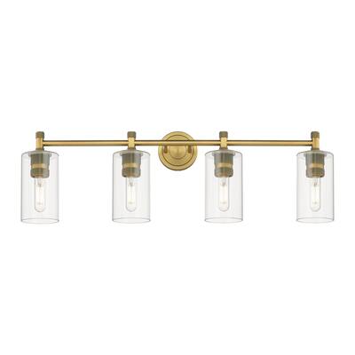 Innovations Lighting 434-4W-11-34 Crown Point Vanity Crown Point 4
