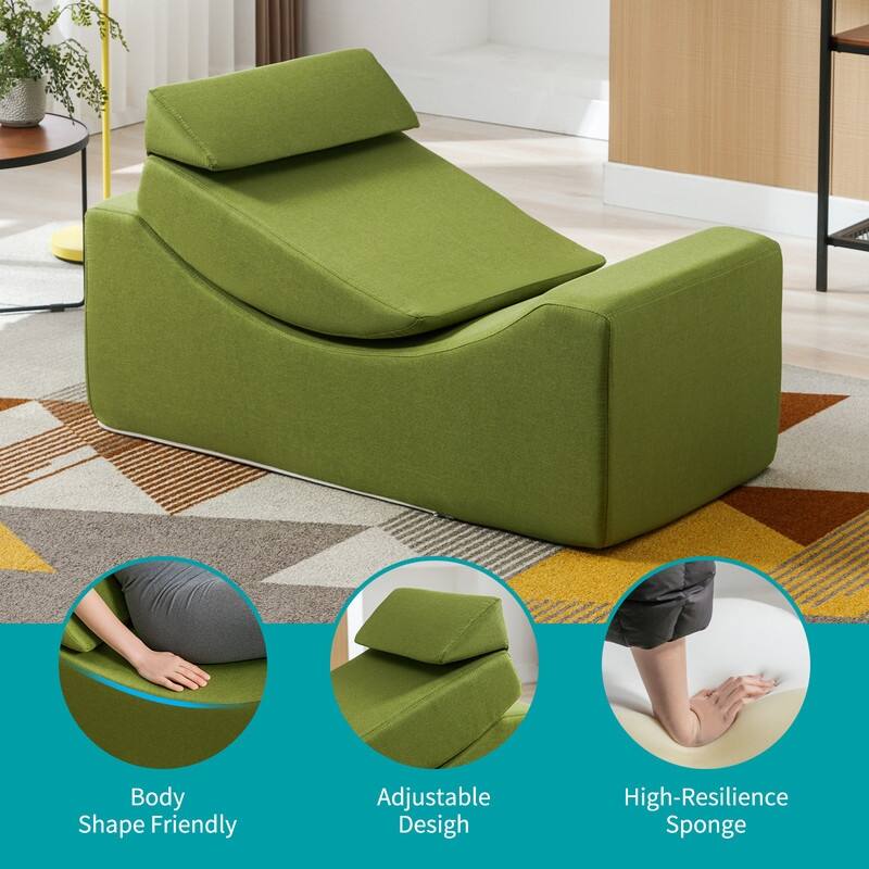 Mixoy Zero Gravity Yoga Chaise Longue,Ergonomic Positioning Multi