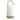 Kibun by Bulbrite Groove Cordless LED Outdoor Table Lamp with Dimmer, Built-in Rechargeable Battery, 3-Level Brightness, White