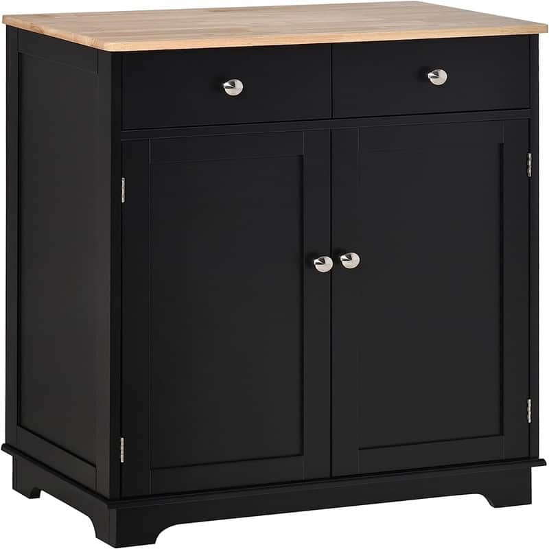 Sideboard Buffet CabinetKitchen Storage Cabinet - 15.75"D x 26.75"W x 33.5"H
