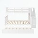 preview thumbnail 4 of 46, Stairway Twin-Over-Full Bunk Bed with Twin size Trundle