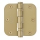 preview thumbnail 1 of 1, Emtek 3.5" x 3.5" Ball Bearing 5/8" Radius Corners Mortise Hinge -