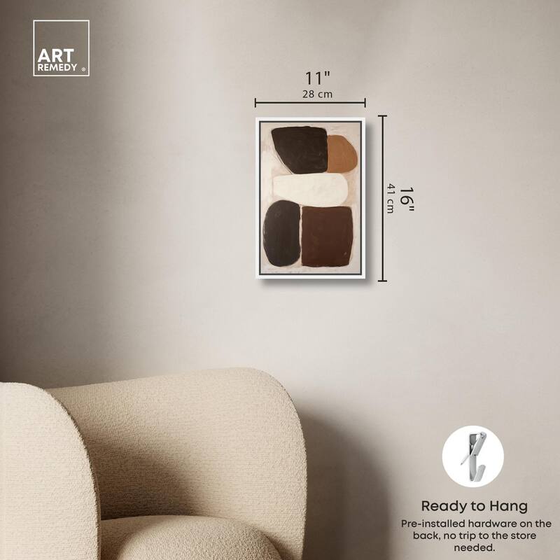 Asymmetrical Balance I Canvas by Art Remedy