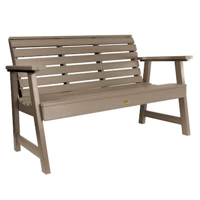 HIGHWOOD Weatherly Eco-Friendly 4-foot Garden Bench - N/A